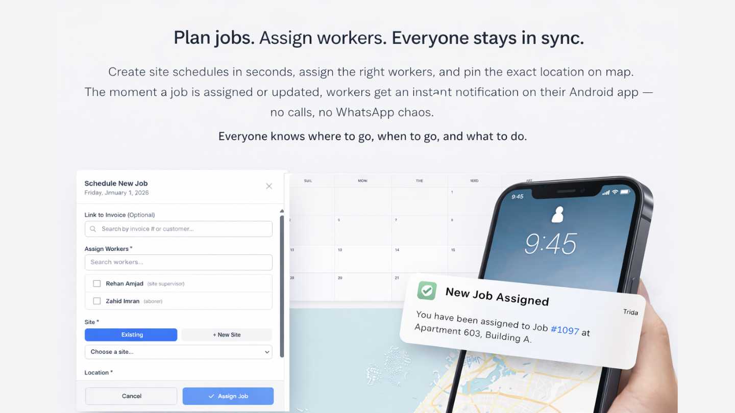 Worker Mobile App